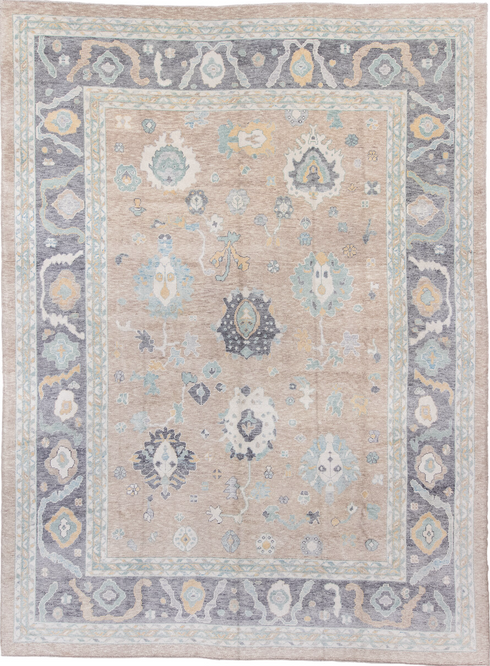 Vintage Oushak Area Rug (11' x 15')